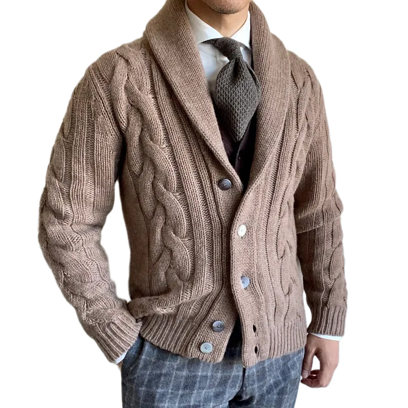Winter Clothing Trends 2026 - Cárdigan de punto nuevos para hombre,