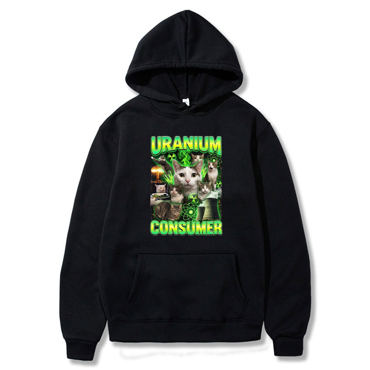 Winter Clothing Meme - Sudadera con capucha de invierno con
