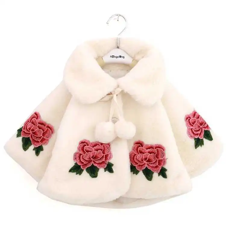 Winter Clothing Baby - Capa de piel de imitación para