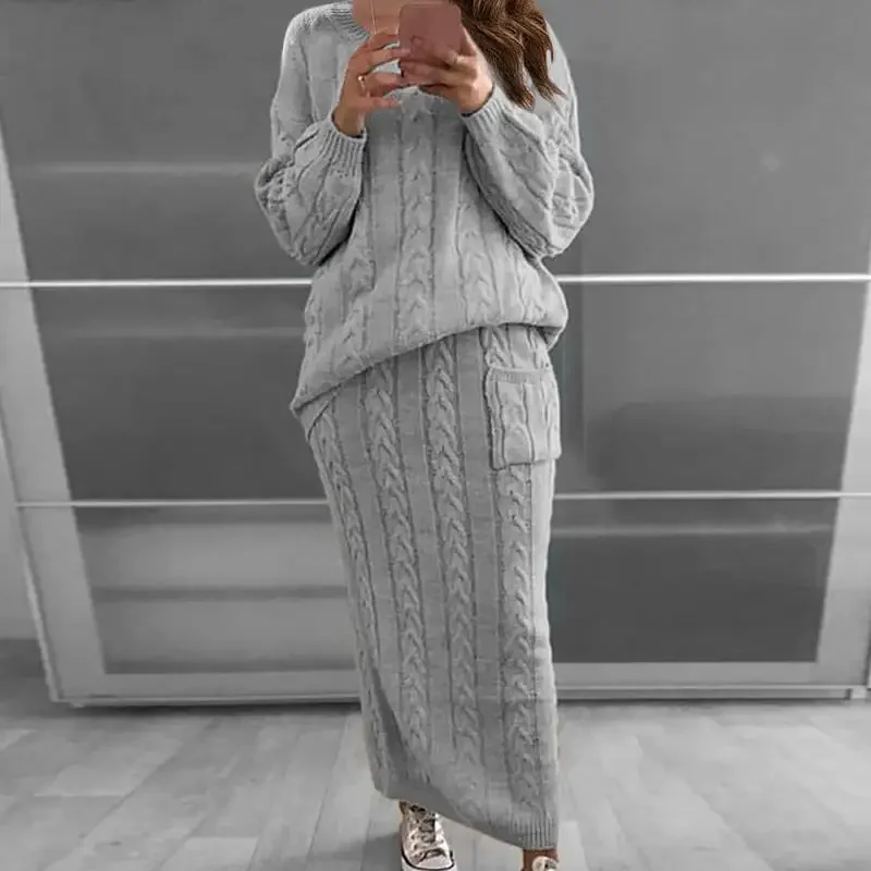 Winter Clothing Sale - Conjunto de suéter para mujer, conjuntos