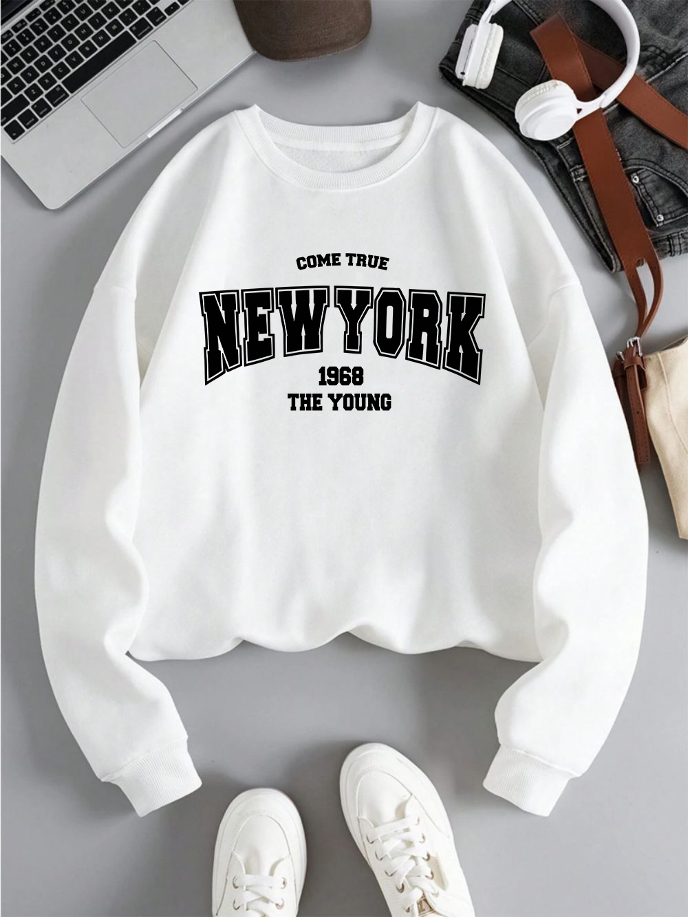 Nueva York 1968 Sudadera para  - Winter Clothing New York reseña y precio