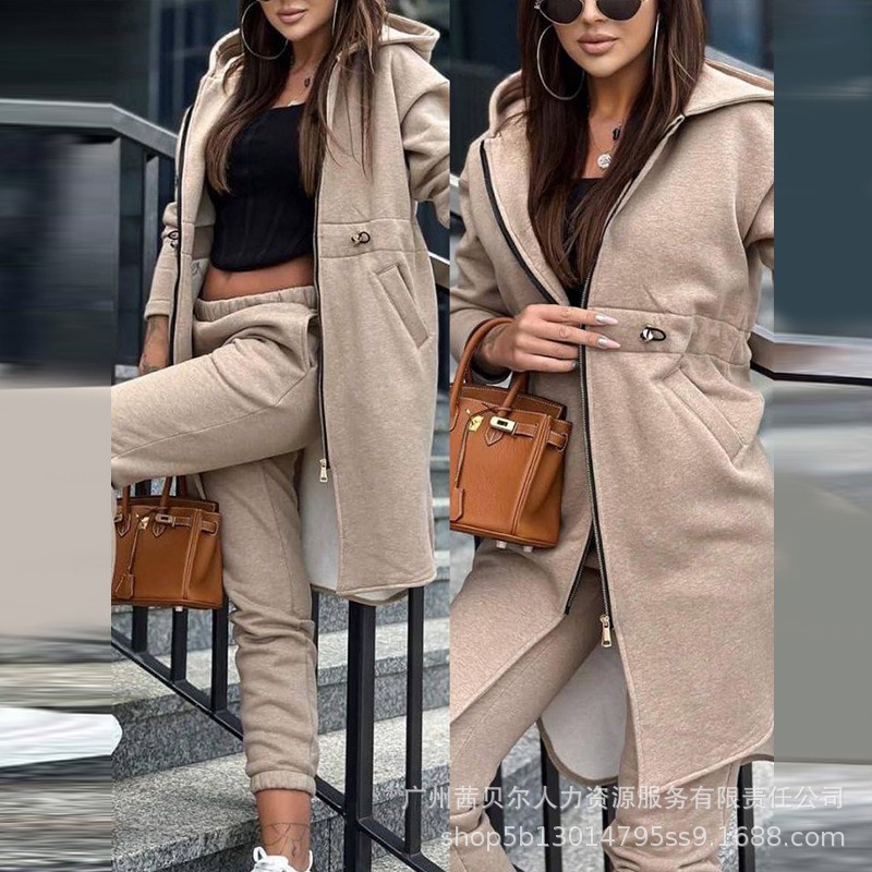 Abrigo grande Irregular con ca - Winter Clothing Sale reseña y precio