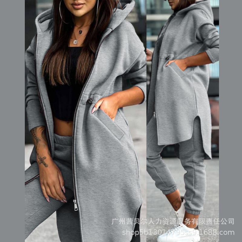 Abrigo grande Irregular con ca - Winter Clothing Sale reseña y precio