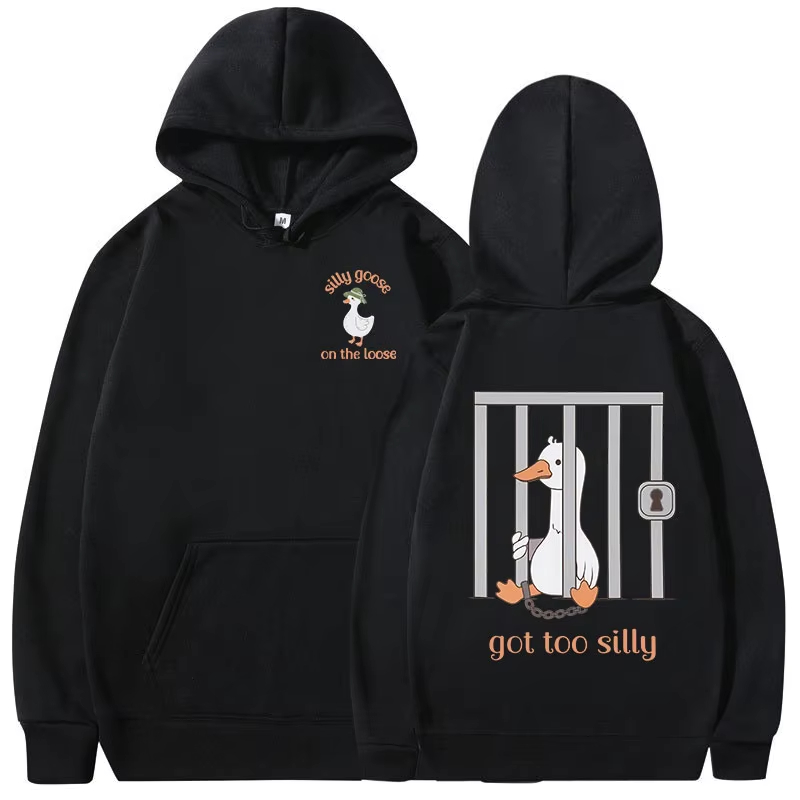 Sudadera con Capucha Silly Goo - Winter Clothing Meme reseña y precio