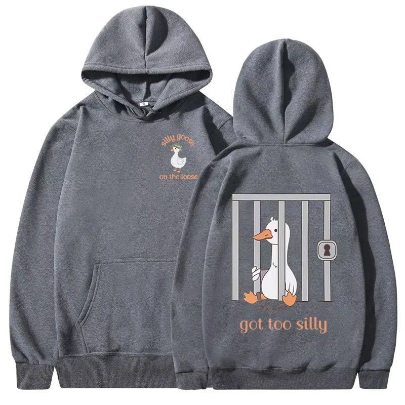 Sudadera con Capucha Silly Goo - Winter Clothing Meme reseña y precio