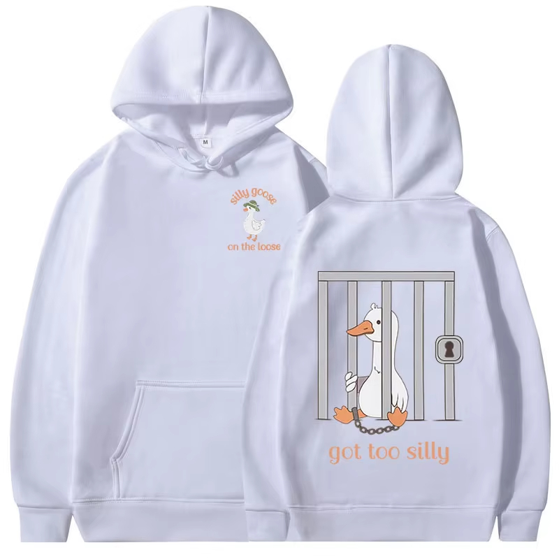 Sudadera con Capucha Silly Goo - Winter Clothing Meme reseña y precio