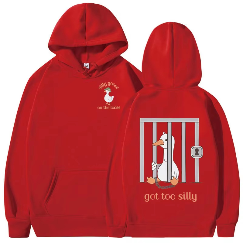 Sudadera con Capucha Silly Goo - Winter Clothing Meme reseña y precio