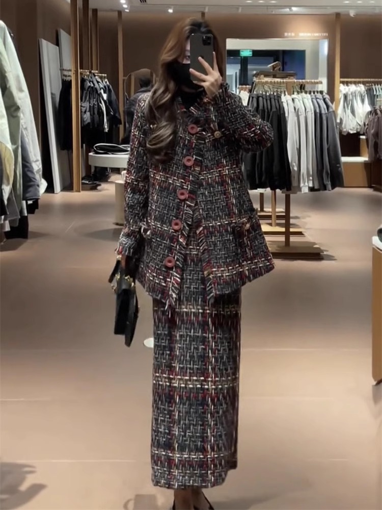 Invierno nueva moda mujer temp - Winter Clothing Online reseña y precio