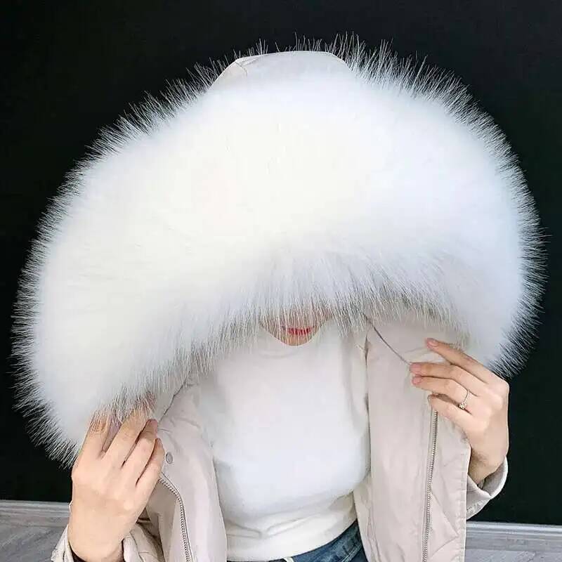 Cuello de piel sintética desmo - Winter Clothing Online reseña y precio