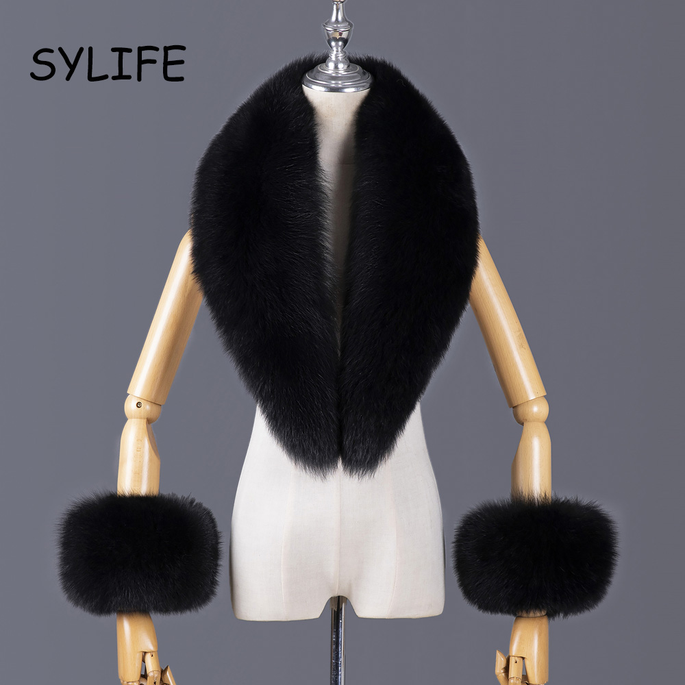 2025 Collar de piel de zorro a - Winter Clothing Online reseña y precio