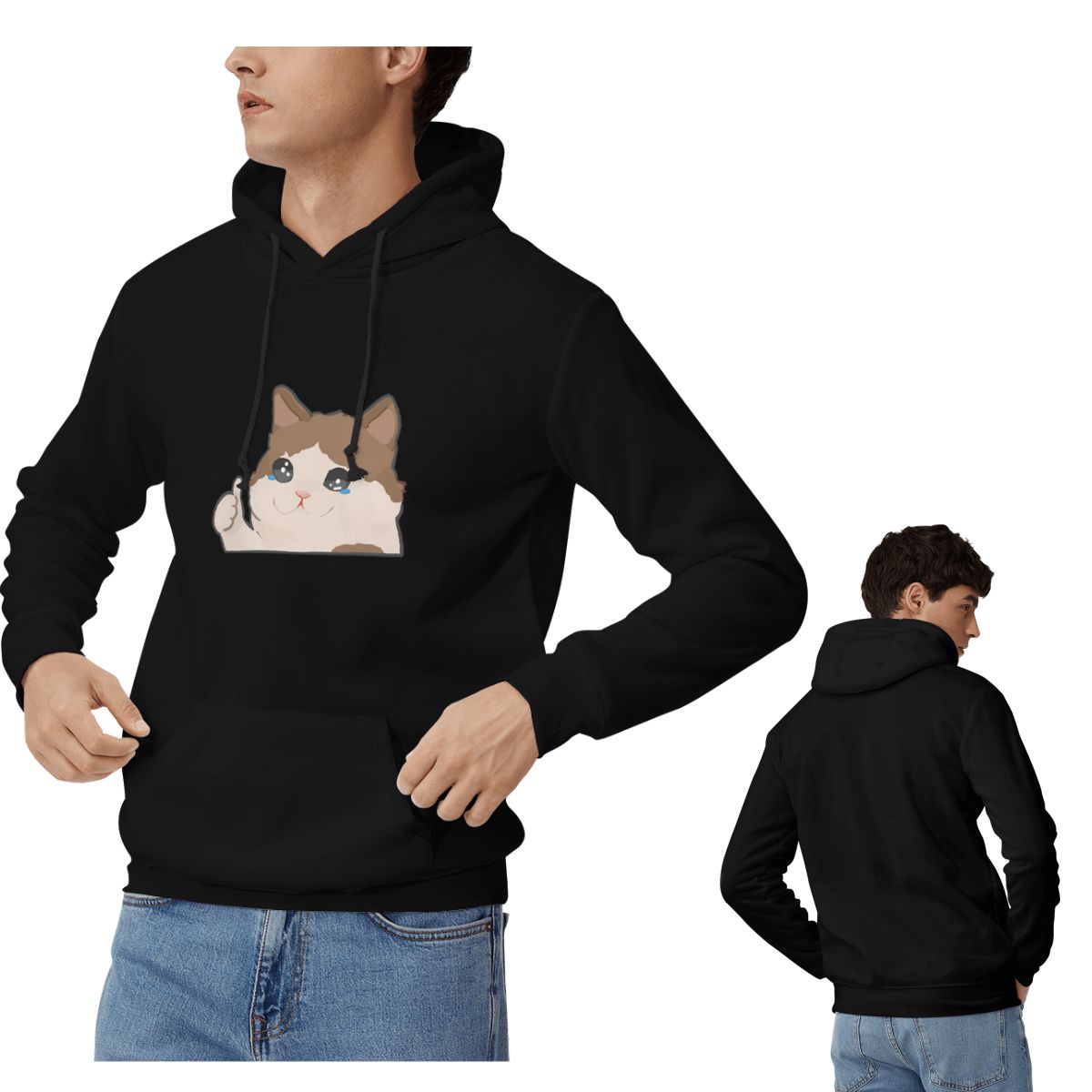 Sudaderas con capucha Crying C - Winter Clothing Meme reseña y precio
