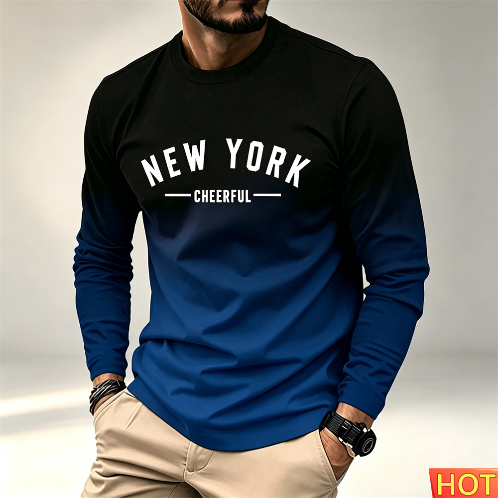 Nueva camiseta de manga larga  - Winter Clothing New York reseña y precio