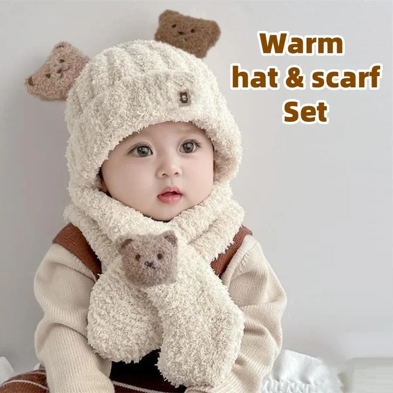 1-10 Uds. Conjunto de gorro y  - Winter Clothing Baby reseña y precio